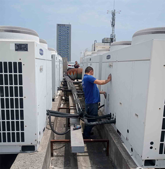 姑苏中央空调制热和不制冷系统维修方法